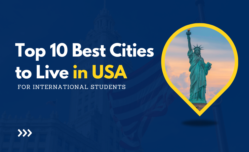 Top 10 Best Places to live in US for International Students